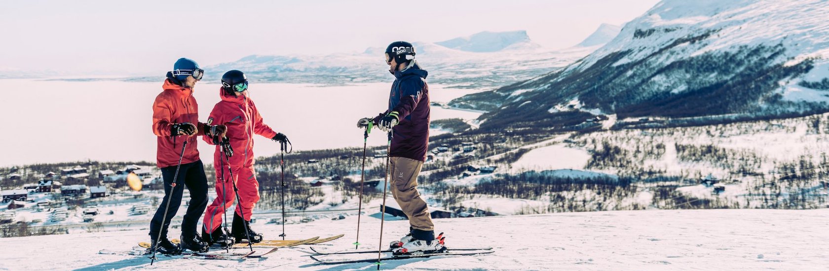 Skidåkning före liftköer